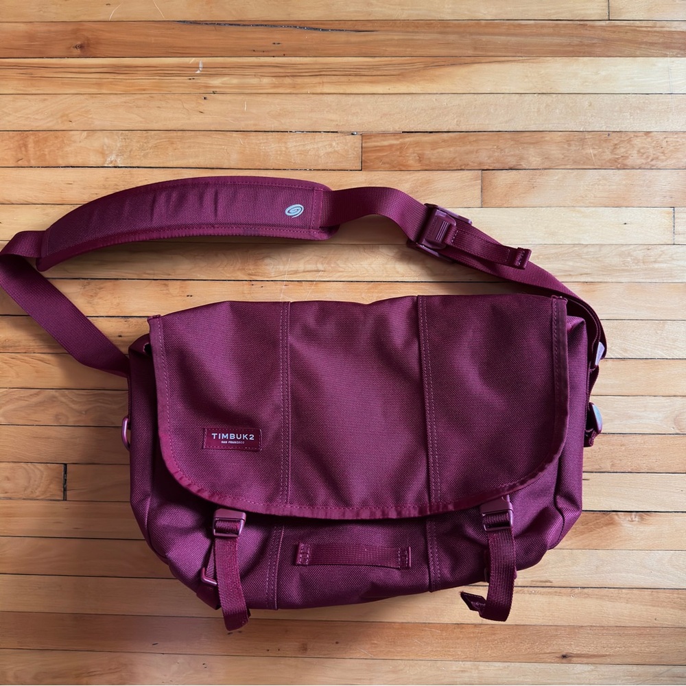 Timbuk2 Deep Red Messenger Bag -  MEDIUM size